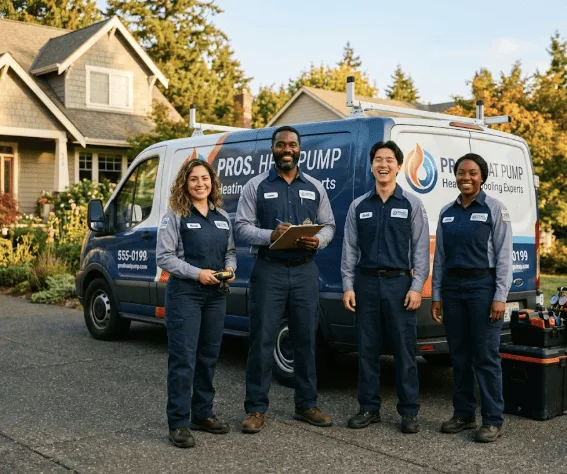 Heat Pump Installation company in Ben Franklin, TX
